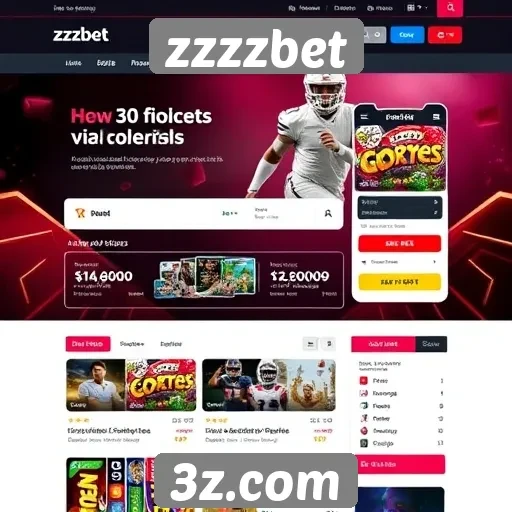 Análise da interface do site zzzzbet